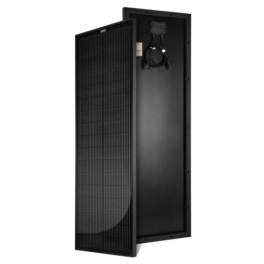 RS-M100SLB – RICH SOLAR Solar Panel, Monocrystalline Panel 100 Watt/ 5.38 Amp Short Circuit Current 12 Volt Output 23...
